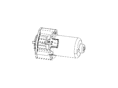 Jeep 68071235AC Shift Motor