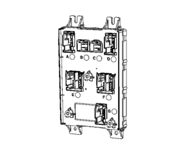 Dodge Body Control Module - 68309504AB