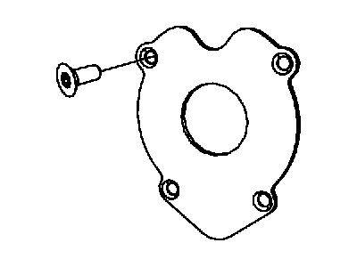 Jeep 6102205AA BOLT Recessed Torx head M6X1.00X15.00