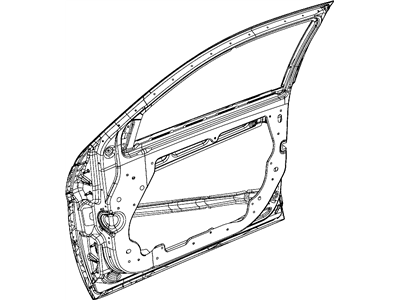 Mopar 5008862AD Panel Front Door Outer