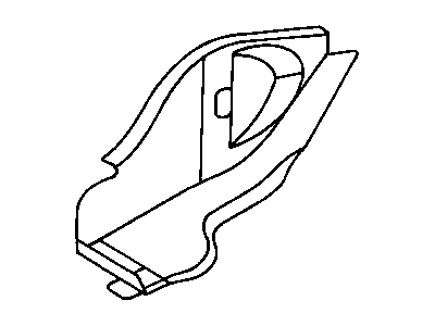 Mopar 5008389AA Shield Accessory Drive, Front