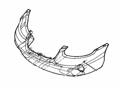 1998 Chrysler Sebring License Plate - 5263998