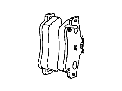 Chrysler 2AMV1843AA PAD KIT Front Disc Brake