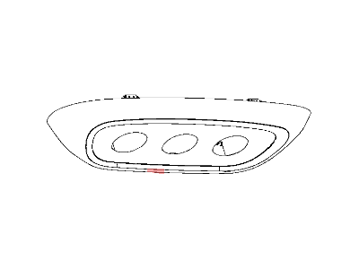 Dodge 5LM44HDAAA BEZEL HVAC