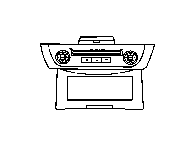 Mopar 1GQ80BD1AC Monitor Media System