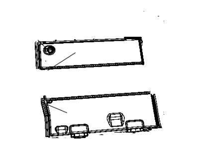Dodge 1MF33HL5AC DOOR ASSEMBLY Load Floor