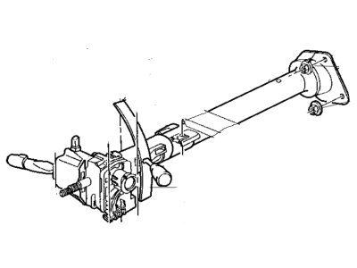 Dodge Ram 2500 Steering Column - 4874416