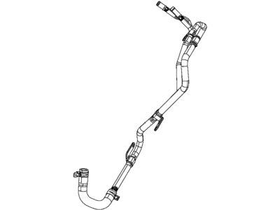 Dodge 68244855AD Heater Hose