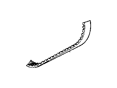 Mopar TB000255 Belt, Timing