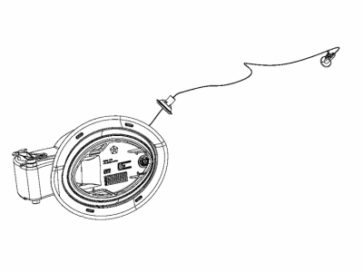 Chrysler 68228470AF HOUSING Fuel Filler Tube