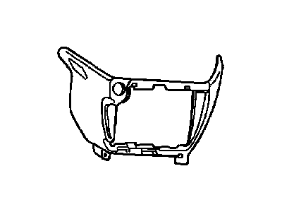 Dodge XG23BD5AC COVER Instrument Panel Brace