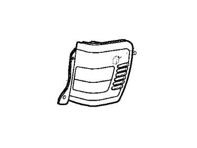 Mopar V7121896AA Lamp Tail Stop Turn