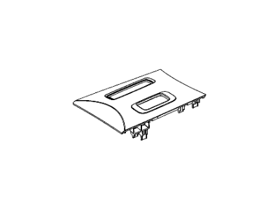 Chrysler 1XH24AAAAC BEZEL Gear Shift Indicator