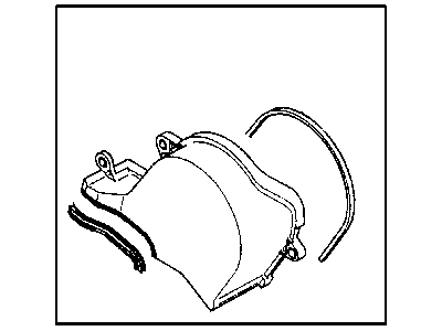 Chrysler Sebring Timing Cover - MD356729