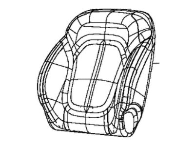 Chrysler 5SJ92DX9AD COVER Front Seat Back