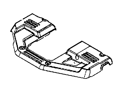 Ram 4861833AB COVER Engine
