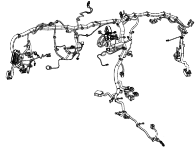 Dodge 68185446AC WIRING Instrument Panel