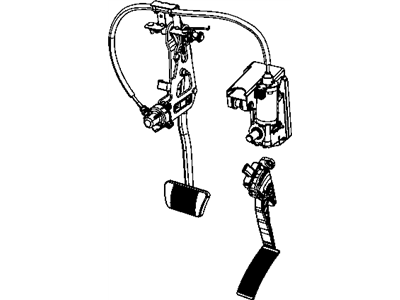 Dodge 68039213AA Pedal Travel Sensor