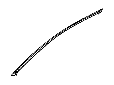 Chrysler 4894352AI WEATHERSTRIP Front Door Header