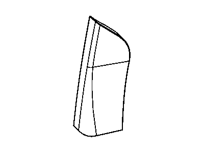 Dodge 1BR43DX9AA BEZEL Front Door Mirror