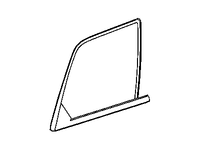 Jeep 55394169AA GLASS Quarter Window