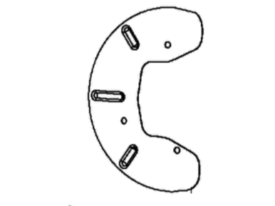 Dodge 68159348AA SHIELD Splash