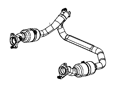 Ram 2500 Catalytic Converter - 68265737AA