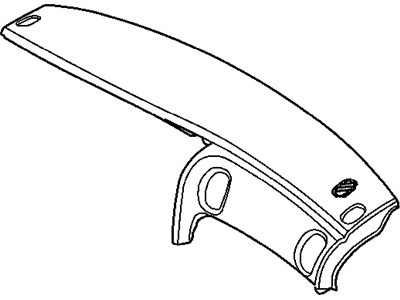 Mopar LK14VK9AB Instrument Panel And Pad Upper