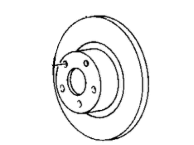 Dodge Aries Brake Disc - 4383961