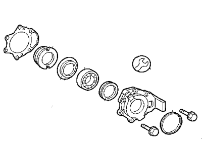 Mopar 5104559AA Seal Kit Axle Shaft, Rear Mopar 5104559AA Seal Kit Axle Shaft, Rear