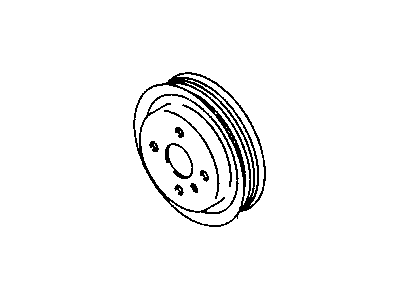 Chrysler MD191110 Pulley