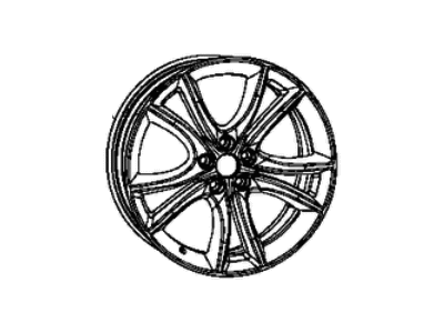 Mopar 5PN351XFAA Wheel Aluminum