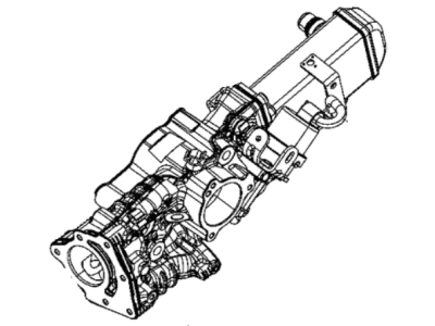 Mopar 68438211AA Hose EGR Cooler Mopar 68438211AA Hose EGR Cooler