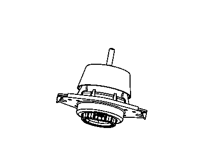 Jeep 52124671AD ISOLATOR Engine Mount