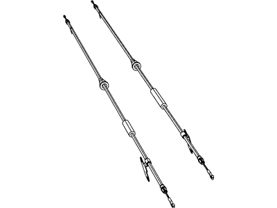 2011 Dodge Nitro Parking Brake Cable - 52129231AH