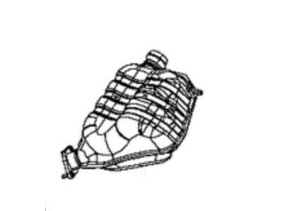 Jeep 68304915AA RESONATOR AND TAILPIPE Exhaust