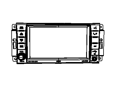 Mopar 5064737AB Radio Am / Fm / Dvd / Hdd / Nav / SDARS Mopar 5064737AB Radio Am / Fm / Dvd / Hdd / Nav / SDARS