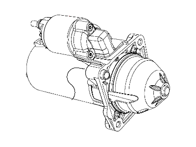 Ram 4727610AA STARTER Engine