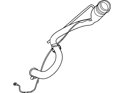 Dodge Viper Fuel Filler Neck - 4848998AB