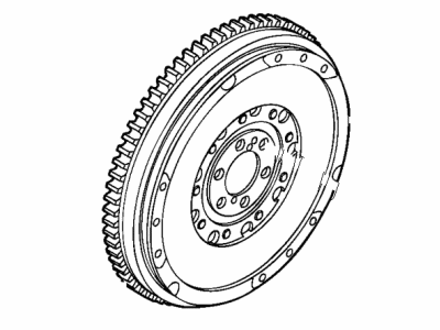 Jeep 68275184AA FLYWHEEL Engine Dual Mass