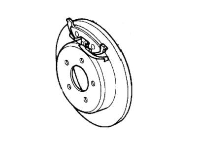 Mopar V5011023AB Rotor Brake
