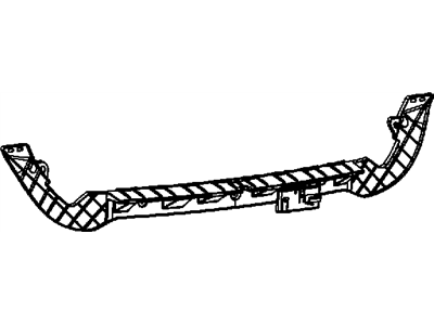 Dodge 68081416AE BRACKET Rear Bumper