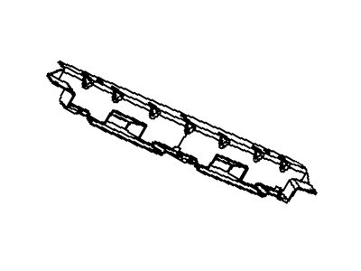 Dodge 68102298AA BRACKET Exhaust Tip Exhaust Support