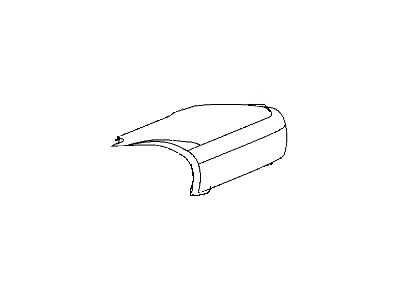 Chrysler 1FE451D5AA COVER Rear Seat Cushion