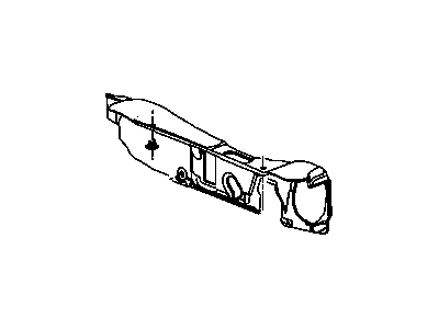 Mopar 5155660AB Silencer Dash Panel