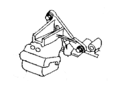 Mopar 4663526 Insulator Assembly, Engine (Replace In Pairs), Rubber 4663526 Mopar Insulator Assembly, Engine (Replace In Pairs), Rubber Illustration 1 of 1