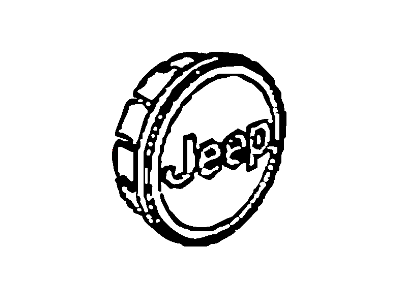Jeep 1LB77CDMAB CAP Wheel Center