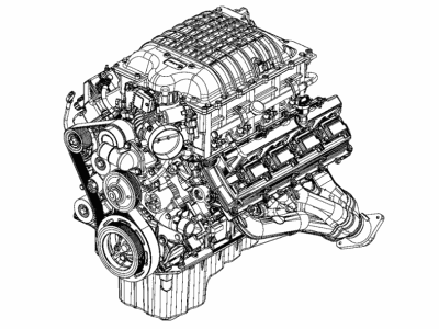 Mopar 68409362AB Long Block