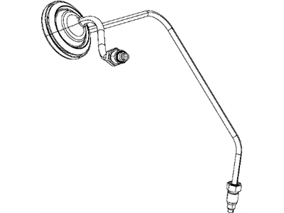 Mopar 68141614AC Tube Fuel Filler To Junction Mopar 68141614AC Tube Fuel Filler To Junction