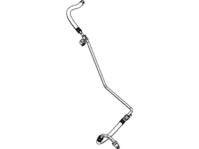 Dodge 4584564AB HOSE Power Steering Return